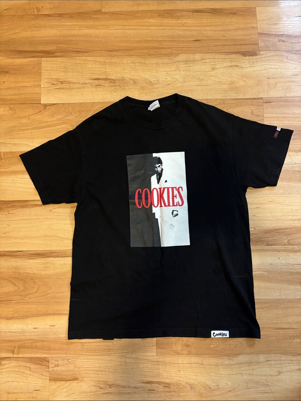 Cookies Black Short-Sleeve Graphic Tee